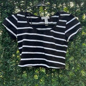 Stripe Crop Top